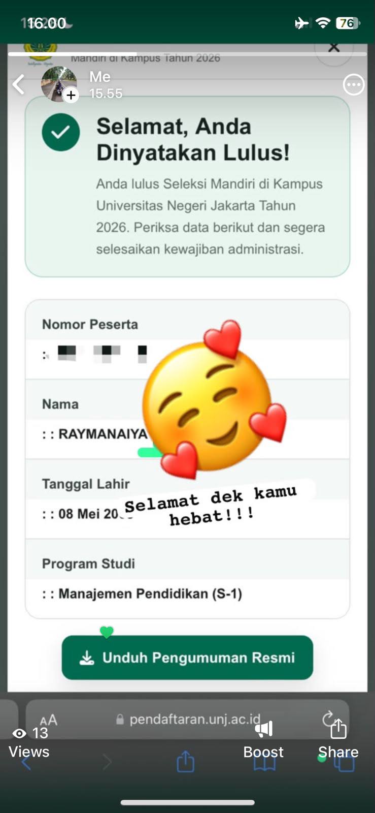 Testimoni Tangkapan Layar 4